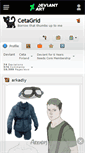 Mobile Screenshot of cetagrid.deviantart.com