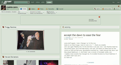 Desktop Screenshot of cookie-zero.deviantart.com
