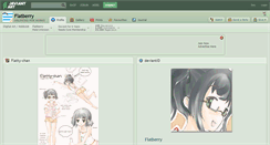 Desktop Screenshot of flatberry.deviantart.com
