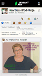 Mobile Screenshot of heartless-ipod-ninja.deviantart.com