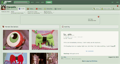 Desktop Screenshot of chawpstix.deviantart.com