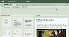 Desktop Screenshot of goofyginny18.deviantart.com