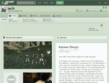 Tablet Screenshot of dastir.deviantart.com