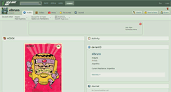 Desktop Screenshot of elbruno.deviantart.com