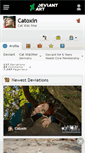 Mobile Screenshot of catoxin.deviantart.com