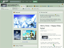 Tablet Screenshot of kai-isolated-fc.deviantart.com