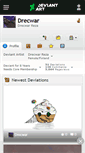 Mobile Screenshot of drecwar.deviantart.com