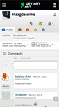Mobile Screenshot of maagdalenka.deviantart.com