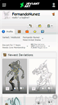 Mobile Screenshot of fernandonunez.deviantart.com