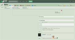 Desktop Screenshot of najina.deviantart.com