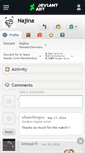 Mobile Screenshot of najina.deviantart.com