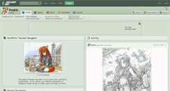 Desktop Screenshot of fredrin.deviantart.com