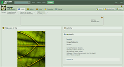 Desktop Screenshot of bepop.deviantart.com
