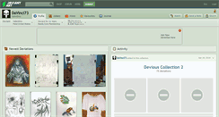 Desktop Screenshot of davinci73.deviantart.com
