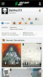 Mobile Screenshot of davinci73.deviantart.com