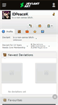 Mobile Screenshot of idpeacek.deviantart.com