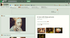 Desktop Screenshot of lionique.deviantart.com