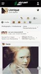 Mobile Screenshot of lionique.deviantart.com