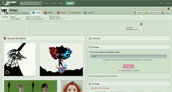 Desktop Screenshot of oriaes.deviantart.com