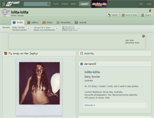 Tablet Screenshot of lolita-lolita.deviantart.com