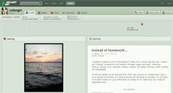 Desktop Screenshot of coltongirl.deviantart.com