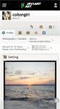 Mobile Screenshot of coltongirl.deviantart.com