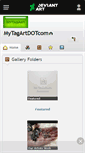 Mobile Screenshot of mytagartdotcom.deviantart.com