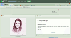 Desktop Screenshot of kyumin.deviantart.com