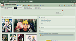 Desktop Screenshot of lideralianzashinobi.deviantart.com