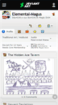 Mobile Screenshot of elemental-magus.deviantart.com