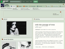 Tablet Screenshot of jeffffy.deviantart.com