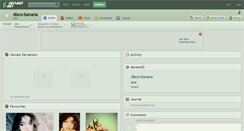 Desktop Screenshot of disco-banana.deviantart.com