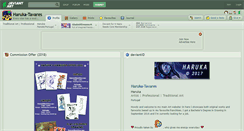 Desktop Screenshot of haruka-tavares.deviantart.com