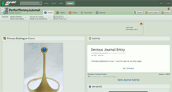 Desktop Screenshot of perfecttommyautomail.deviantart.com