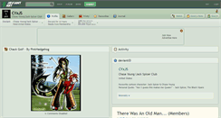 Desktop Screenshot of cyxjs.deviantart.com