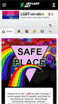 Mobile Screenshot of lgbt-on-da.deviantart.com