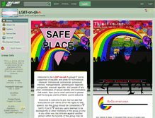 Tablet Screenshot of lgbt-on-da.deviantart.com