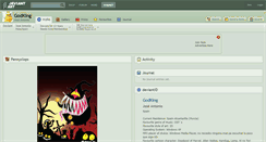 Desktop Screenshot of godking.deviantart.com