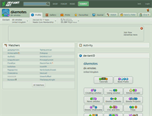 Tablet Screenshot of daemotes.deviantart.com
