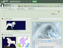 Tablet Screenshot of bullieo12.deviantart.com