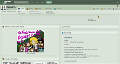 Desktop Screenshot of majusarts.deviantart.com
