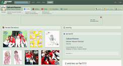 Desktop Screenshot of gakuenheaven.deviantart.com