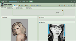 Desktop Screenshot of engeltjemaeli.deviantart.com