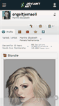 Mobile Screenshot of engeltjemaeli.deviantart.com