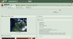 Desktop Screenshot of epiphonic.deviantart.com