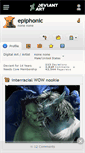 Mobile Screenshot of epiphonic.deviantart.com
