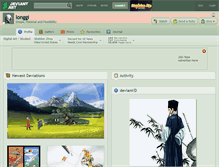 Tablet Screenshot of longgi.deviantart.com