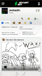 Mobile Screenshot of jeekadin.deviantart.com