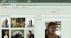 Desktop Screenshot of dirtylemon.deviantart.com