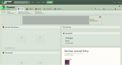 Desktop Screenshot of pirateplz.deviantart.com